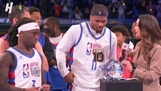 Trophy Presentation Ceremony  2024 NBA AllStar Celebrity Game [upl. by Wong]