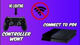 PS4 Controller Wont Connect  Simple fix [upl. by Jonna]