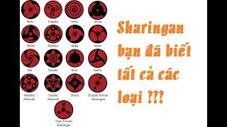 Boruto  Có bao nhiêu loại sharingan trong NarutoBoruto  Bạn sẽ ngạc nhiên vì con số đấy [upl. by Shelden626]