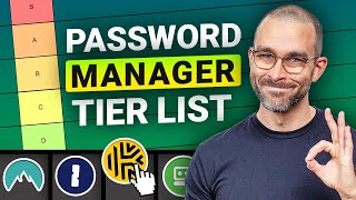 BEST Password Manager tier list 2024  The ULTIMATE showdown [upl. by Fillian]