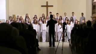 Youth choir Cantemus  De profundis clamavi Piotr Janczak [upl. by Hilario]