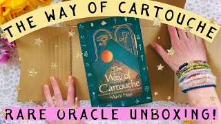 📜🔮 The Way of Cartouche An Oracle of Ancient Egyptian Magic Rare Oracle Deck Unboxing 😲🤓 [upl. by Dougherty509]