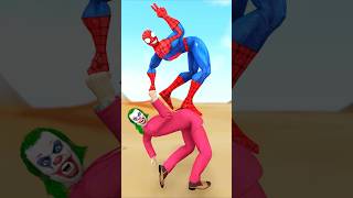 Who is Stronger Spiderman vs Joker Venom Aquaman gta spiderman funnyvideo homemaranha [upl. by Nnylsaj]