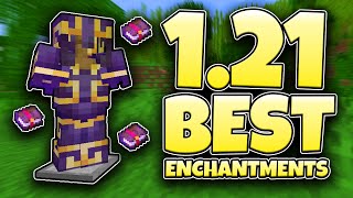 NEW Minecraft 121 Enchantment Guide  Best Enchantments for EVERY Weapon Tool amp Armor [upl. by Devy]