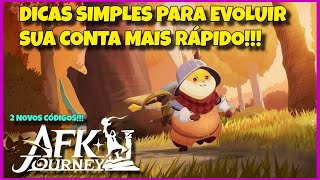 AFK JOURNEY  COISAS SIMPLES QUE TALVEZ VOCÃŠ NÃƒO SAIBA EPISÃ“DIO 1 [upl. by Adnilav558]