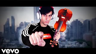 VIOLIN DISS TRACK Official Music Video [upl. by Yelnik628]