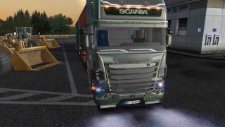 German Truck Simulator Austria Edition 2011 V8 Sound [upl. by Pritchard809]