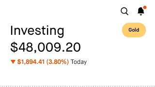 Robinhood dividend portfolio pulls back to 4800000 CONY amp MSTY cheap buys 💸💰 [upl. by Esinnej]