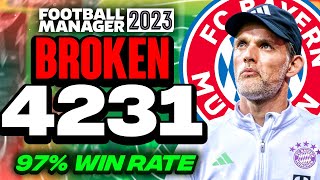 97 Win Rate  Thomas Tuchels BROKEN 4231 FM23 Tactics [upl. by Lauritz]