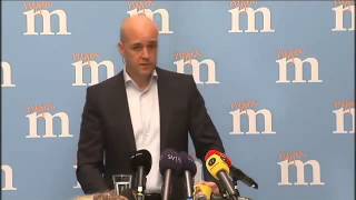 Swedish PM Reinfeldt Open your hearts for mass immigration ENGSUBS [upl. by Pompea]