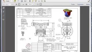 SolidWorks  Assembly Drawing Part I [upl. by Urbana]