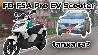 Car tanyo FD Motors le  Electric Scooter  F5A Pro  Vlog [upl. by Inigo]