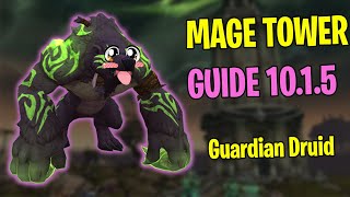 Dragonflight 1015 Guardian Druid Mage Tower Guide  Get Fel Werebear Form Today [upl. by Esnofla251]