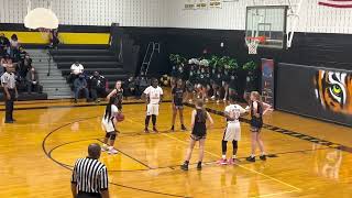 White Station Middle School at West Collierville Middle playoffs 2022 [upl. by Yltnerb]