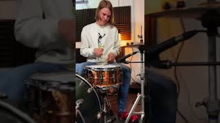 New snare heads… HD dry 😯 practice drumchops warmup drums sticktricks drumhead [upl. by Mattox575]