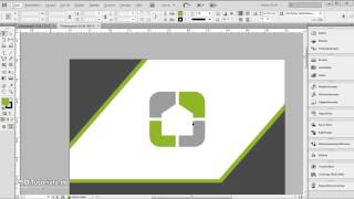 Visitenkarten in InDesign gestalten und für den Druck ausgeben [upl. by Davina465]