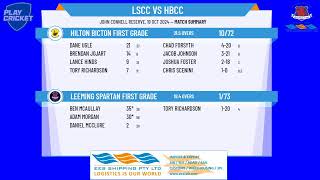 Leeming Spartan First Grade v Hilton Bicton First Grade [upl. by Pollitt]