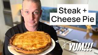 The Best Pie  a New Zealand Steak and Cheese Pie [upl. by Celka]