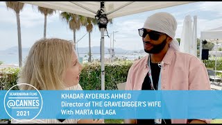 The Gravediggers Wife Khadar Ayderus Ahmed  Conversations  Scandinavian Terrace  Cannes 2021 [upl. by Ylicec947]