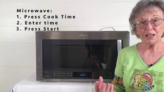 How to Use Whirlpool MicroConvection Oven [upl. by Epotimet349]