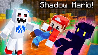 Becoming SHADOW Mario👻🌑Minecraft Super Mario 289 [upl. by Bentley]