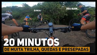 20 minutos de Trilhas e Presepadas de Mountain Bike  Café na Trilha [upl. by Gilbye]