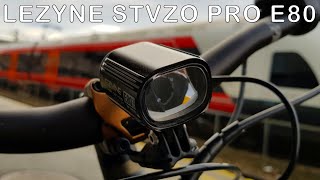 Ebike specific Lezyne Pro E80 light  connecting and testing [upl. by Hussein]