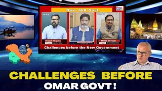 A debate On Government formation and challenges before the new government in Jammu Kashmir [upl. by Drews]