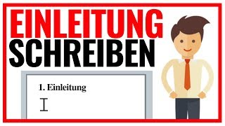 Einleitung schreiben für deine HausarbeitBachelorarbeit [upl. by Hewart]