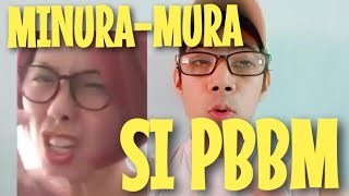 BASTOS NA DDS MINURAMURA SI PBBM SINUPALPAL NI KAKAMPINK [upl. by Htelimay]