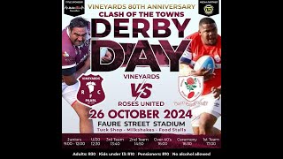 Vineyards vs Roses United  Derby Day [upl. by Royo]