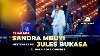 LIVE SANDRA MBUYI x JULES BUKASA x ENJOYEL SES DECHAINENT AU PALAIS DES CONGRES DE BRAZZAVILLE 🇨🇬 [upl. by Cutler]