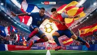 EURO 2024 HIGHLIGHTS  Spain vs France SemiFinal  Football Highlights [upl. by Okimik]