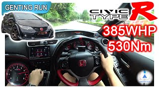 Part 22  FK2 Honda Civic Type R  Malaysia POV Genting Run 冲上云霄 CC Subtitle [upl. by Marela443]