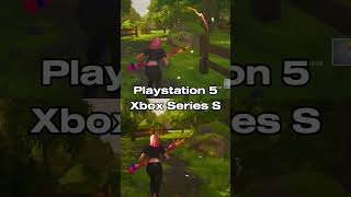 Xbox Series S VS Playstation 5  Fortnite Graphics fortnite xboxseriess gaming ps5 benchmark [upl. by Nylirehc]