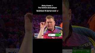 The fastest darts player ever ⚡️🎯 Ricky Evans  subscribe for daily darts darts rickyevans [upl. by Emmaline]