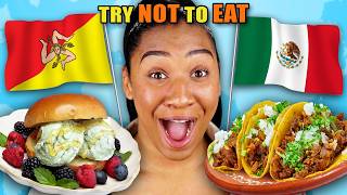 Try Not to Eat Street Food From Around the World [upl. by Ahsimat348]