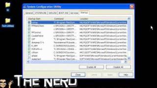 Using MSCONFIG to speed up your PC Make computer Faster [upl. by Monarski]