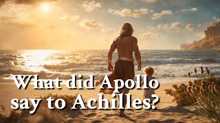 What did Apollo say to Achilles Greek Mythology Story [upl. by Haisoj]