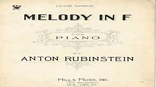 Advanced Piano Melody in F  Rubinstein [upl. by Halvaard]