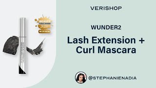 WUNDER2 Lash Extension  Curl Mascara Review [upl. by Rehotsirhc]