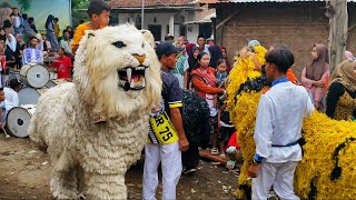 Seru semua orang numpak macan seram singo raung dan drumband al azhar [upl. by Noiramaj]