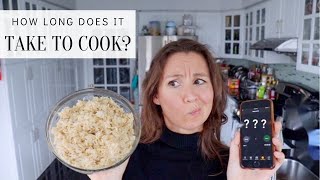 BROWN RICE in the INSTANT POT  WFPB Recipe IP Brown Rice [upl. by Yhotmit]