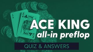 Shoving AK Preflop QuizAnswers  SplitSuit [upl. by Wasson]