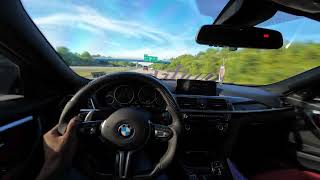 Thrilling POV drive in my BMW 340i [upl. by Anaili103]