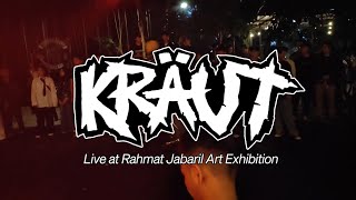 Kraut  Live At Rahmat Jabaril Live Collage Art Exhibition [upl. by Catlaina]