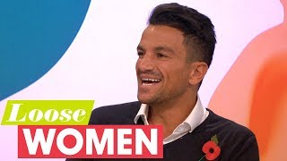 Peter Andre Responds to the Criticism of His Parenting Style  Loose Women [upl. by Atnwahs]