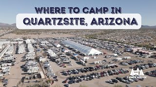 Where to Camp in Quartzsite Arizona [upl. by Eitac]