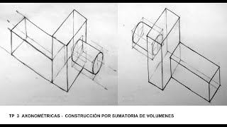 VIDEO 4  AXONOMETRICAS  SÓLIDOS BÁSICOS [upl. by Chick]