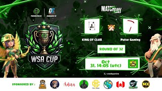 🔴 LIVE  KING OF CLUB INDONESIA VS PULSE GAMING JAPAN  WSA CUP  CLASH OF CLANS [upl. by Allimac3]